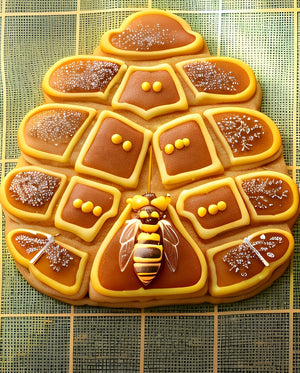 Beehive Outline Cookie cutter