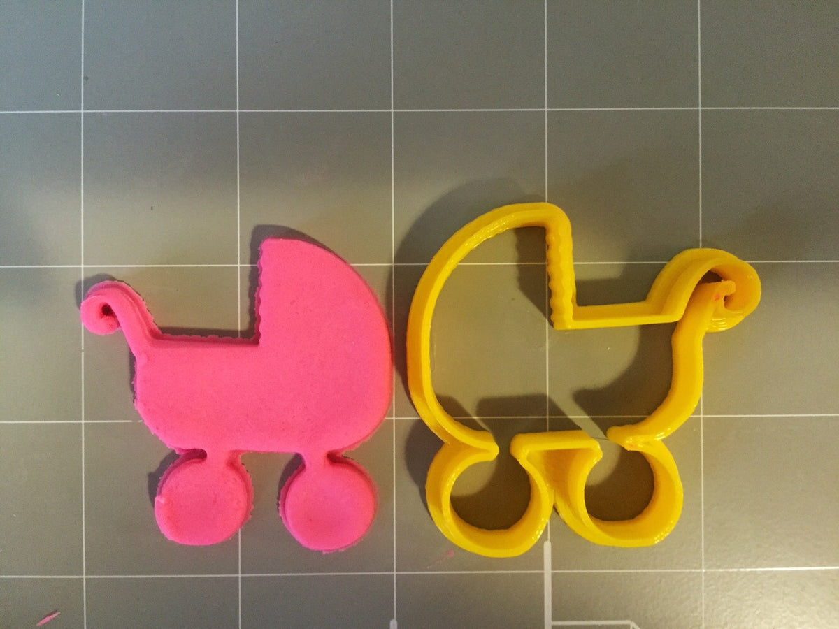 Baby Stroller Cookie Cutter Arbi Design CookieCutz