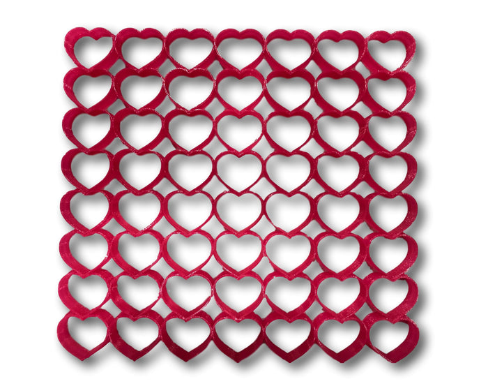 56x1" Heart shape Multicutter