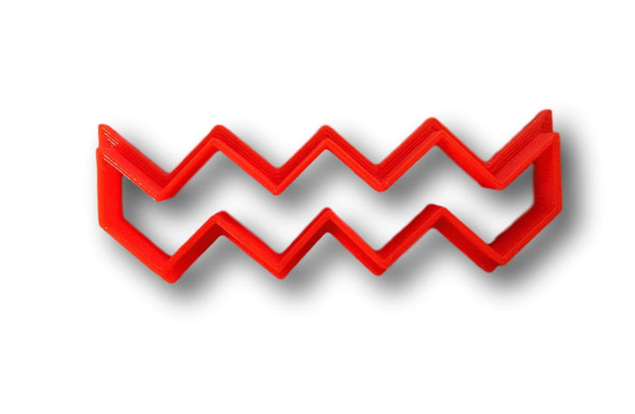 Chevron Cookie Cutter - Choose Your Size