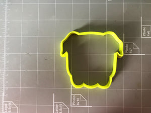 Bulldog Cookie Cutter (outline)