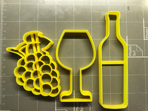 Winery Cookie Cutter Set of 3
