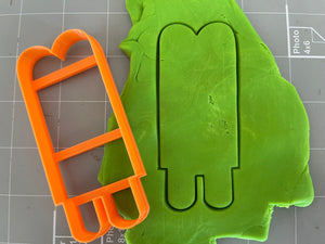 Double Popsicle Cookie Cutter
