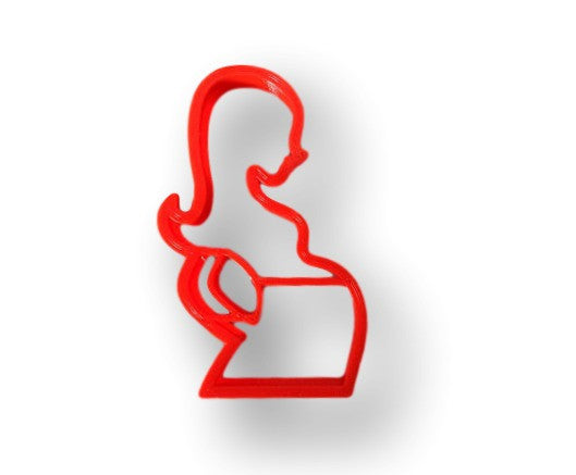 Pregnant women Cookie Cutter (Style 2) - Maternity cookie cutter