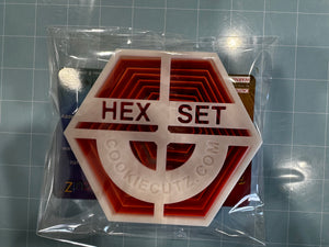 Hexagon Honeycomb Cookie Cutter Set of 9