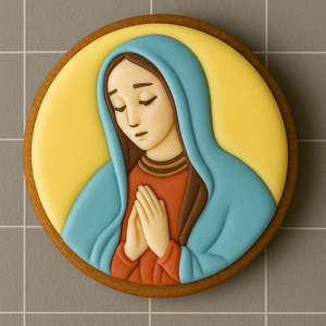 Saint Mary Cookie Cutter