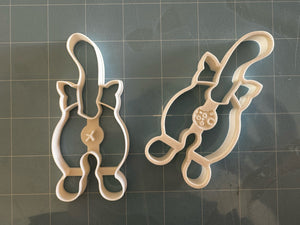 Kitty Butt Cookie Cutter Set - 2 Piece - 4 inch tall - Funny Kitten Cookie Cutters for Cat Lovers