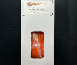 3D Printing Filament PLA Orange 🧡 - 1.75mm 1 KG-CookieCutz Brand
