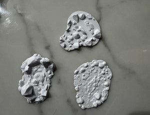 14 Pieces Mountains + Crystals + Rocks + Entry River/Pond DND Terrain Compatible with Dungeons and Dragons, Warhammer 40k, Miniature Wargaming, Tabletop RPGs, Wargame Scenery