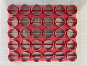 1.25” Round Pill Shape X 30 Multi Cutter