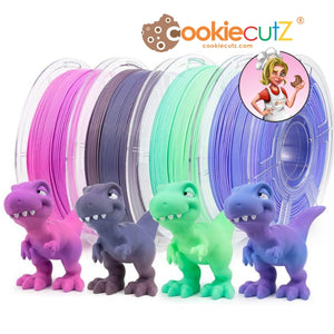 3D Printing Filament PLA+ Pink+Green+Blue 🩷/💚/💙Gradient-1.75mm 1 KG-CookieCutz Brand