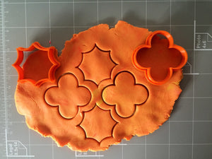 Quatrefoil Pairs Cookie Cutter Set - Arbi Design - CookieCutz - 3