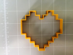 8-bit heart cookie cutter - Arbi Design - CookieCutz - 5