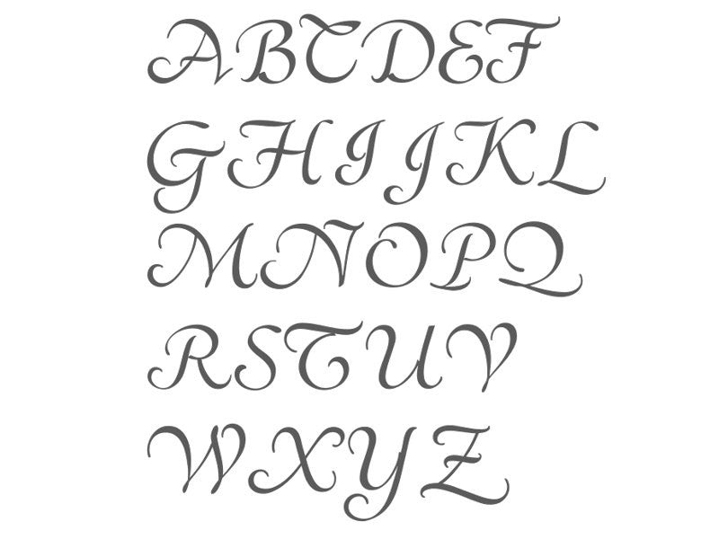 Monogram Letter Embosser (Choose your letter) – Arbi Design - CookieCutz