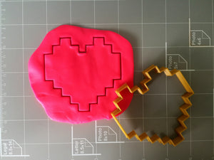 8-bit heart cookie cutter - Arbi Design - CookieCutz - 4