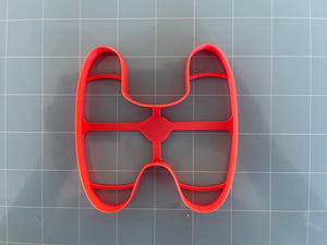 Thyroid Gland Outline Cookie Cutter