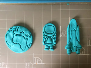 Space Theme Cookie Cutter Set - Arbi Design - CookieCutz - 4