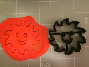 Sun with smiley face cookie cutter - Arbi Design - CookieCutz - 2