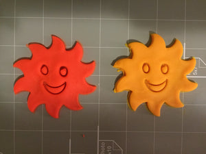 Sun with smiley face cookie cutter - Arbi Design - CookieCutz - 3
