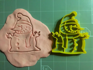 Snowman Cookie Cutter - Arbi Design - CookieCutz - 2