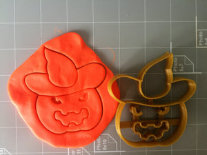 Halloween Pumpkin (style #2) cookie cutter - Arbi Design - CookieCutz - 3