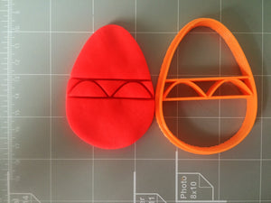 Easter Egg Cookie Cutter - Arbi Design - CookieCutz - 3