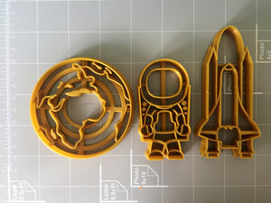 Space Theme Cookie Cutter Set - Arbi Design - CookieCutz - 3