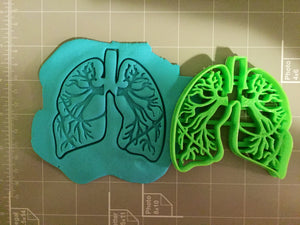 Lungs Anatomy Cookie Cutter - Arbi Design - CookieCutz - 2