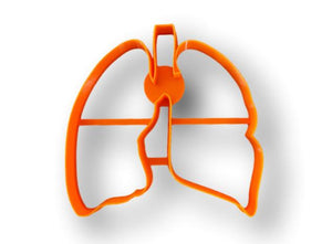 Lung Anatomy Outline Cookie Cutter