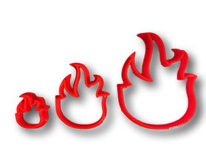Fire Flame Cookie Cutter - Arbi Design - CookieCutz - 1