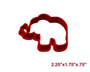 12 x "8"x 8" Elephant Outline Multi Cutter