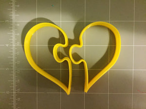 Puzzle heart cookie cutter - Arbi Design - CookieCutz - 5