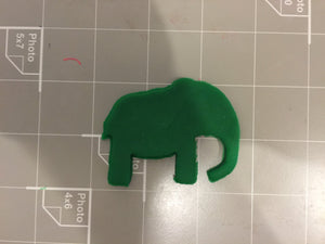 elephant cookie cutter (Style No. 1) - Arbi Design - CookieCutz - 3