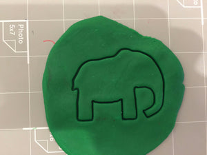 elephant cookie cutter (Style No. 1) - Arbi Design - CookieCutz - 2