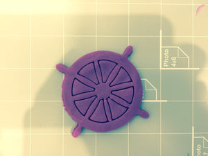 Ship wheel cookie cutter - Arbi Design - CookieCutz - 3