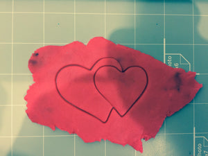 Valentine's Day Heart to Heart Cookie Cutter - Arbi Design - CookieCutz - 2