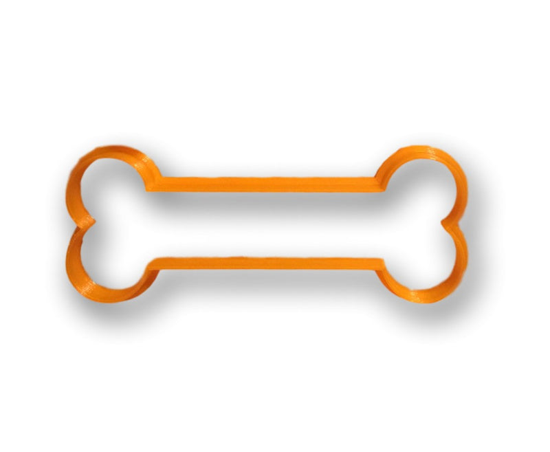 Small bone shaped cookie cutter on sale