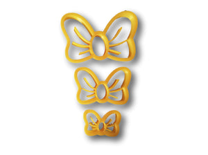 Lovely Bow Cookie Cutter - Choose Your Size - Arbi Design - CookieCutz - 1
