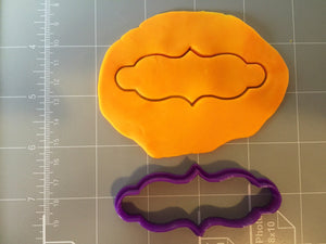 Fancy Label cookie cutter - Arbi Design - CookieCutz - 2