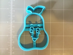 Happy Pear cookie cutter - Arbi Design - CookieCutz - 2