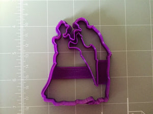 Prince & Princess Dancing cookie cutter - Arbi Design - CookieCutz - 3