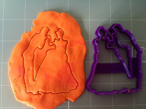 Prince & Princess Dancing cookie cutter - Arbi Design - CookieCutz - 2