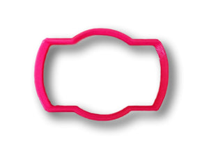 Plaque shape 3 Cookie Cutter - Arbi Design - CookieCutz - 1