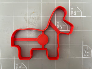 Pinate outline Shape Cookie Cutter - choose Your Own Size