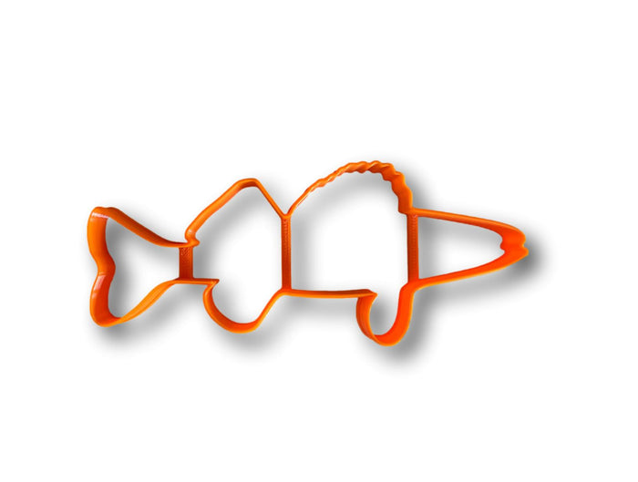 Walleye Fish Outline Cookie cutter