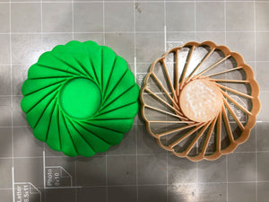 Thumbprint Shaped Cookie Cutters (Set of 5 Cutters, 2.5” each)