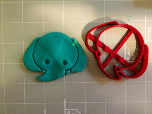 Elephant's Face Cookie Cutter - Arbi Design - CookieCutz - 2