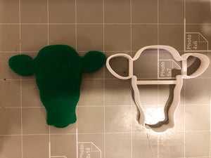 Cow Head cookie cutter