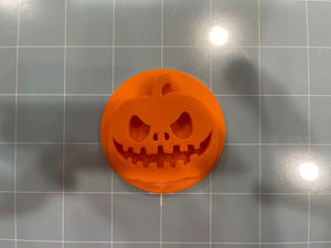 Scary Pumpkin Face Embosser/Stamp Cake Cookie Embosser, Icing Stamp