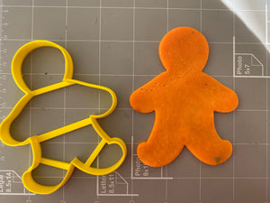 Gingerbread Cookie Cutter ( Outline )
